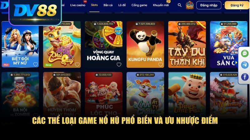 Cách Chọn Game Nổ Hũ Chuẩn – Bí Quyết Từ Cao Thủ 2 Bạn nên biết các thể loại đang phổ biến trên thị trường