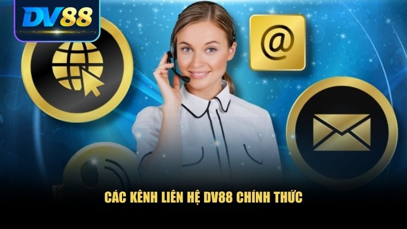 Cung cấp nhiều phương thức hỗ trợ liên hệ DV88