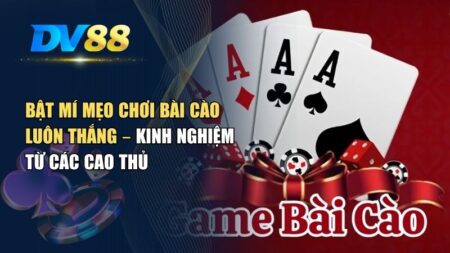 mẹo chơi bài cào