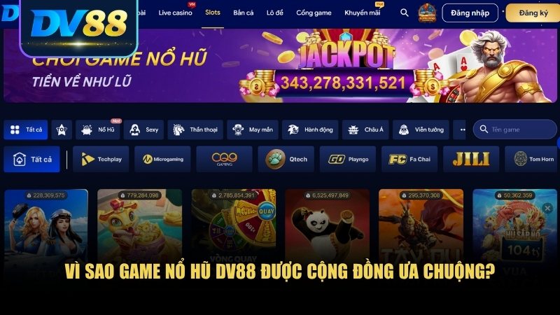 Nổ Hũ DV88 – Bùng Nổ Giải Thưởng Khủng Với Cảm Giác Đỉnh Cao 1 Vì sao game nổ hũ DV88 được cộng đồng ưa chuộng